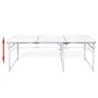 Adjustable folding camping table with 6 stools 180x60 cm by vidaXL, camping furniture - Ref: Foro24-41329, Price: 103,41 €, D...