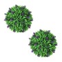 Set mit 2 künstlichen Buchsbaumkugeln mit Lavendel 30 cm von vidaXL, Künstliche Flora - Ref: Foro24-41624, Preis: 48,50 €, Ra...