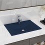 Luxuswaschbecken mit dunkelblauem Keramikhahn 60x46 cm von , Sinkt - Ref: Foro24-147023, Preis: 75,33 €, Rabatt: %