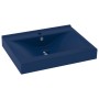 Luxury sink with dark blue ceramic faucet 60x46 cm by , Sinks - Ref: Foro24-147023, Price: 75,09 €, Discount: %