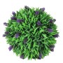 Juego de 2 bolas de boj artificial con lavanda 30 cm