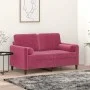 Decorative cushions 2 pcs red velvet 15x50 cm by , Cushions - Ref: Foro24-349513, Price: 18,55 €, Discount: %