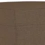 Brauner Stoff-Fußhocker 70x55x41 cm von , Osmanen - Ref: Foro24-349350, Preis: 57,66 €, Rabatt: %