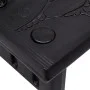 Escalones para bañera de hidromasaje negro de vidaXL, Accesorios para piscinas y spa - Ref: Foro24-90717, Precio: 112,86 €, D...