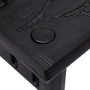 Escalones para bañera de hidromasaje negro de vidaXL, Accesorios para piscinas y spa - Ref: Foro24-90717, Precio: 117,81 €, D...