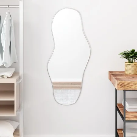 Silver wall mirror 100x45 cm by , Mirrors - Ref: Foro24-348258, Price: 85,86 €, Discount: %