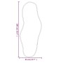 Espejo de pared plateado 100x45 cm de , Espejos - Ref: Foro24-348258, Precio: 88,20 €, Descuento: %