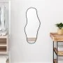Black wall mirror 80x35 cm by , Mirrors - Ref: Foro24-348266, Price: 54,70 €, Discount: %