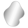 Silver wall mirror 60x50 cm by , Mirrors - Ref: Foro24-348270, Price: 45,29 €, Discount: %