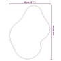 Silberner Wandspiegel 60x50 cm von , Spiegel - Ref: Foro24-348270, Preis: 45,29 €, Rabatt: %