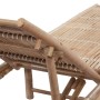 Tumbona de bambú de vidaXL, Tumbonas - Ref: Foro24-41499, Precio: 161,54 €, Descuento: %