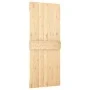 Sliding door with solid pine wood fittings 80x210 cm by , Doors - Ref: Foro24-3203084, Price: 237,90 €, Discount: %