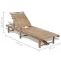 Liege aus Bambus von vidaXL, Liegen - Ref: Foro24-41499, Preis: 166,91 €, Rabatt: %