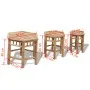 Bambus-Gartenhocker 3 Einheiten von vidaXL, Gartenstühle - Ref: Foro24-41495, Preis: 123,27 €, Rabatt: %