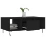 Mesa de centro madera contrachapada negro 90x50x36,5 cm de , Mesas de centro - Ref: Foro24-830589, Precio: 63,11 €, Descuento: %