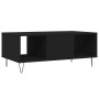 Mesa de centro madera contrachapada negro 90x50x36,5 cm de , Mesas de centro - Ref: Foro24-830589, Precio: 63,11 €, Descuento: %