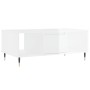 Couchtisch aus glänzend weißem Sperrholz, 90 x 50 x 36,5 cm von , Couchtisch - Ref: Foro24-830582, Preis: 67,81 €, Rabatt: %