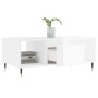 Couchtisch aus glänzend weißem Sperrholz, 90 x 50 x 36,5 cm von , Couchtisch - Ref: Foro24-830582, Preis: 67,81 €, Rabatt: %