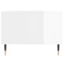 Couchtisch aus glänzend weißem Sperrholz, 90 x 50 x 36,5 cm von , Couchtisch - Ref: Foro24-830582, Preis: 67,81 €, Rabatt: %