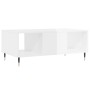 Couchtisch aus glänzend weißem Sperrholz, 90 x 50 x 36,5 cm von , Couchtisch - Ref: Foro24-830582, Preis: 67,81 €, Rabatt: %