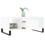 Mesa de centro madera contrachapada blanco 90x50x36,5 cm de , Mesas de centro - Ref: Foro24-830596, Precio: 62,27 €, Descuent...