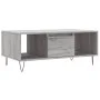 Sonoma-Couchtisch aus grauem Sperrholz, 90 x 50 x 36,5 cm von , Couchtisch - Ref: Foro24-830594, Preis: 62,36 €, Rabatt: %