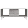 Sonoma-Couchtisch aus grauem Sperrholz, 90 x 50 x 36,5 cm von , Couchtisch - Ref: Foro24-830594, Preis: 63,03 €, Rabatt: %