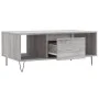 Mesa de centro madera contrachapada gris Sonoma 90x50x36,5 cm de , Mesas de centro - Ref: Foro24-830594, Precio: 62,36 €, Des...
