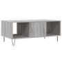 Sonoma-Couchtisch aus grauem Sperrholz, 90 x 50 x 36,5 cm von , Couchtisch - Ref: Foro24-830594, Preis: 63,03 €, Rabatt: %