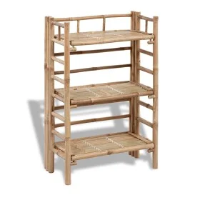 Bamboo 3-tier plant shelf by vidaXL, Pot stands - Ref: Foro24-41494, Price: 87,52 €, Discount: %