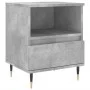 Concrete gray engineered wood bedside table 40x35x50 cm by , Nightstands - Ref: Foro24-830612, Price: 40,61 €, Discount: %