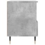 Concrete gray engineered wood bedside table 40x35x50 cm by , Nightstands - Ref: Foro24-830612, Price: 41,12 €, Discount: %