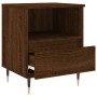 Nightstands 2 pcs oak brown engineered wood 40x35x50 cm by , Nightstands - Ref: Foro24-830619, Price: 79,81 €, Discount: %