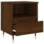 Nightstands 2 pcs oak brown engineered wood 40x35x50 cm by , Nightstands - Ref: Foro24-830619, Price: 78,76 €, Discount: %