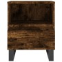 Nachttisch aus geräuchertem Eichenholzwerkstoff, 40 x 35 x 50 cm von , Nachttische - Ref: Foro24-830646, Preis: 43,63 €, Raba...