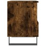 Mesita de noche madera de ingeniería roble ahumado 40x35x50 cm de , Mesitas de noche - Ref: Foro24-830646, Precio: 43,56 €