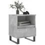 Mesita de noche madera de ingeniería gris hormigón 40x35x50 cm de , Mesitas de noche - Ref: Foro24-830644, Precio: 53,14 €, D...
