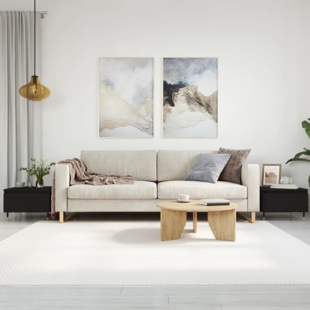 Zwei Couchtische aus schwarzer Ingenieurholz 50x46x35 cm von , Couchtisch - Ref: Foro24-830847, Preis: 57,11 €, Rabatt: %