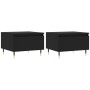 Zwei Couchtische aus schwarzer Ingenieurholz 50x46x35 cm von , Couchtisch - Ref: Foro24-830847, Preis: 57,11 €, Rabatt: %