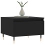Mesas de centro 2 uds madera de ingeniería negro 50x46x35 cm by , Coffee table - Ref: Foro24-830847, Price: 57,11 €, Discount: %