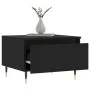 Mesas de centro 2 uds madera de ingeniería negro 50x46x35 cm de , Mesas de centro - Ref: Foro24-830847, Precio: 56,62 €, Desc...