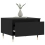 Mesas de centro 2 uds madera de ingeniería negro 50x46x35 cm by , Coffee table - Ref: Foro24-830847, Price: 57,11 €, Discount: %