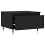 Mesas de centro 2 uds madera de ingeniería negro 50x46x35 cm de , Mesas de centro - Ref: Foro24-830847, Precio: 56,62 €, Desc...