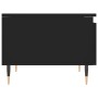 Mesas de centro 2 uds madera de ingeniería negro 50x46x35 cm de , Mesas de centro - Ref: Foro24-830847, Precio: 57,05 €