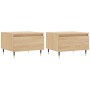 Couchtische 2 Stk. Holzwerkstoff Sonoma-Eiche 50x46x35cm von , Couchtisch - Ref: Foro24-830851, Preis: 55,10 €, Rabatt: %