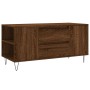 Oak brown engineered wood coffee table 102x44.5x50 cm by , Coffee table - Ref: Foro24-831003, Price: 81,34 €, Discount: %