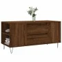 Oak brown engineered wood coffee table 102x44.5x50 cm by , Coffee table - Ref: Foro24-831003, Price: 78,13 €, Discount: %