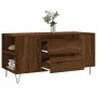 Oak brown engineered wood coffee table 102x44.5x50 cm by , Coffee table - Ref: Foro24-831003, Price: 78,13 €, Discount: %