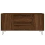 Oak brown engineered wood coffee table 102x44.5x50 cm by , Coffee table - Ref: Foro24-831003, Price: 78,13 €, Discount: %