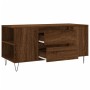 Oak brown engineered wood coffee table 102x44.5x50 cm by , Coffee table - Ref: Foro24-831003, Price: 81,34 €, Discount: %
